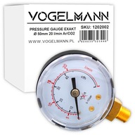 Reduktor tlakomer ⌀50mm 20l / min Vogelmann Exakt