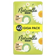 naturella ultra normal veľkosť 1 hygienické vložky s krídelkami 40 ks.