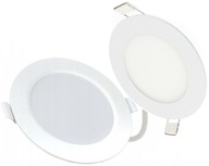 LED stropné svietidlo Halogénové SLIM 6W okrúhle