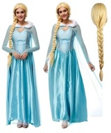 OUTFIT ŠATY KOSTÝM ELSA ŠATY ELSA COSPLAY PRE DOSPELÝCH L