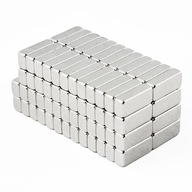 NEODYMIOVÝ MAGNET TAŠŤOVÝ 7x3x2 N38 - 100 KS