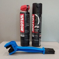 Motul Chain Clean Road+ sada kefiek 400ml C2+