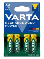 4 x batérie Varta R6 AA 2600 READY ORIGINAL