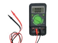 MULTIMETER DIGITÁLNY ELEKTRONICKÝ METER + KÁBLE