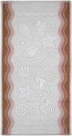 Uterák GRENO FLORA OCEAN BROWN 70x140