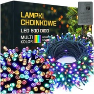 OSVETLENIE VIANOČNÉHO STROMČEKA 500 LED VONKAJŠIE / VNÚTORNÉ SILNÉ VIANOCE 8 FUNKCIÍ VIAC FARBE