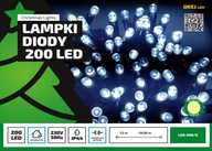 Teplé osvetlenie vianočného stromčeka 200LED OKEJ LUX