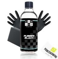 CARLAB RUBBER BLACK 500 ml saténový obväz na pneumatiky, plasty a gumu