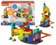 AUTODRÁHOVÁ GARÁŽ FISHER-PRICE 2 V 1