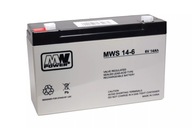 AMG BATÉRIA 14AH 6V P+ MWS 14-6