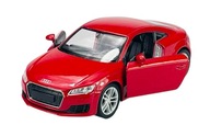 WELLY 2014 AUDI TT COUPE RED 1:34 KOV NOVÝ MODEL 43695