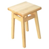 MASÍVNA drevená taburetka SOLID STOOL 45 kuchynská stolička ako darček