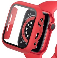 Puzdro + sklo 2v1 / Apple Watch 4 5 6 SE SE 2: 44 mm