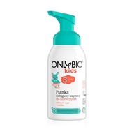 Pena na intímnu hygienu OnlyBio Kids pre dievčatá od 3 rokov, 300 ml