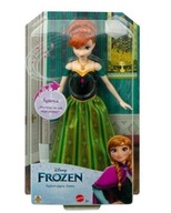 SPIEVAJÚCA BÁBIKA DISNEY FROZEN ANNA HMG45, MATTEL