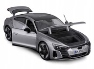 Model Audi RS e-tron GT 2022 1:18 Bburago 18-11050 SILVER ELECTRIC