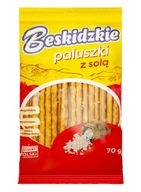 Beskidzkie tyčinky SOLENÉ so soľou Aksam 24 x 70g