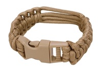 PARACORD NÁRAMOK PREŽITIE KÁBLOVÝ COYOTE BÉŽOVÝ XL