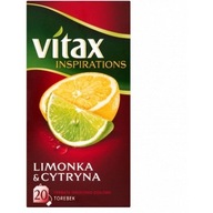 VITAX INSPIRATIONS Čaj (20 vrecúšok) Limetka