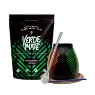 Samba Bombilla Yerba Mate tekvicový set 500g