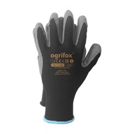 !!! 12 párov!!! Ogrifox LATEX 10 PRACOVNÉ RUKAVICE