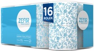 Biely toaletný papier Zefir 3W 16 roliek