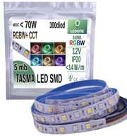 PREMIUM RGBW+CCT LED PÁS 5050 IP20 300 diód