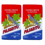 Yerba Mate Pajarito Elaborada Con Palo 2kg 2x1kg