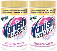 Vanish Oxi Action Crystal White Odstraňovač škvŕn 2x1,2kg