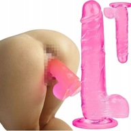 Dildo Sex Penis Gel Member s prísavkou 20 cm