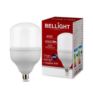 VÝKONNÁ LED žiarovka T120 230V 40W = 250W 4000K E27/E40 4000lm NEUTRÁLNA FARBA