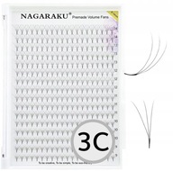 NAGARAKU KĘPKI MIX 3D C mihalnice 0,07 9-14mm 320 ks.