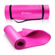 PODLOŽKA NA JOGA PODLOŽKA NA FITNESS GYMNASTICKY CVIČENIE HRUBÁ NBR 1,5 CM HMS