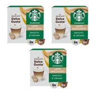 STARBUCKS DOLCE GUSTO LATTE MACCHIATO káva 3x12