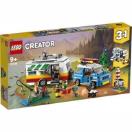 Lego creator dovolenkový kemping s rodinou 3v1 31108