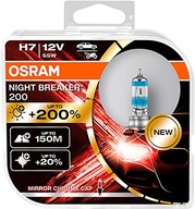 OSRAM NIGHT BREAKER 200 H7 +200% 12V 55W DUO