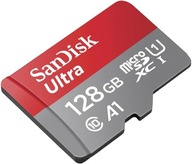 Rýchla 140 MB/s SanDisk 128 GB micro SDXC SD karta