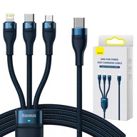 BASEUS LIGHTNING CABLE MICRO USB TYP-C 100W 1,5M