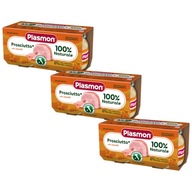 PLASMON Dinner Prosciutto Šunka (2x80g)x3 bal