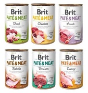 Brit Pate&Meat Mix príchutí 6x400g