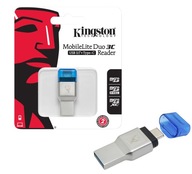 Univerzálna čítačka pamäťových kariet Kingston USB C 3.0 FCR-ML3C MobileLite Duo