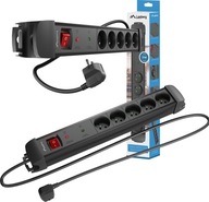 Power Strip 3M 5X 230V PL LANBERG SP1 Black 5 zásuviek