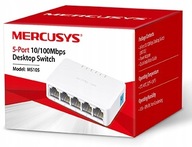 ekonomický Switch Mercusys MS108 5xFE 5x100Mb/s