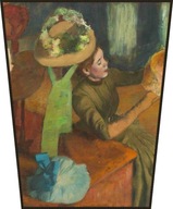 Obrazovka Edgar Degas Hat Shop