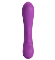 CURVED PRETTY LOVE VAGINÁLNY VIBRATOR 19cm 12-F.