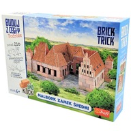 BRICK TRICK Stavať z tehál Malbork Medium Castle 210ks Real Bricks 6+