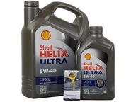 SHELL HELIX ULTRA DIESEL OIL 5W40 5W-40 5L