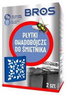 Insekticídne taniere na odpadky, 2 ks. Bros