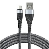 KÁBEL Opletený USB KÁBEL - MICRO USB EVERACTIVE