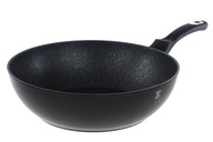 BERLINGER HAUS Panvica - WOK 30 cm Čierna ruža